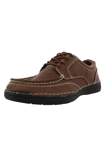 Freeman Derby Lace Up Casual Loafer Size 8.5 Cushioned Memory Foam Insole EUC Freeman Milton Derby Lace Shoes Mens Size 8 Memory Foam  main image 4