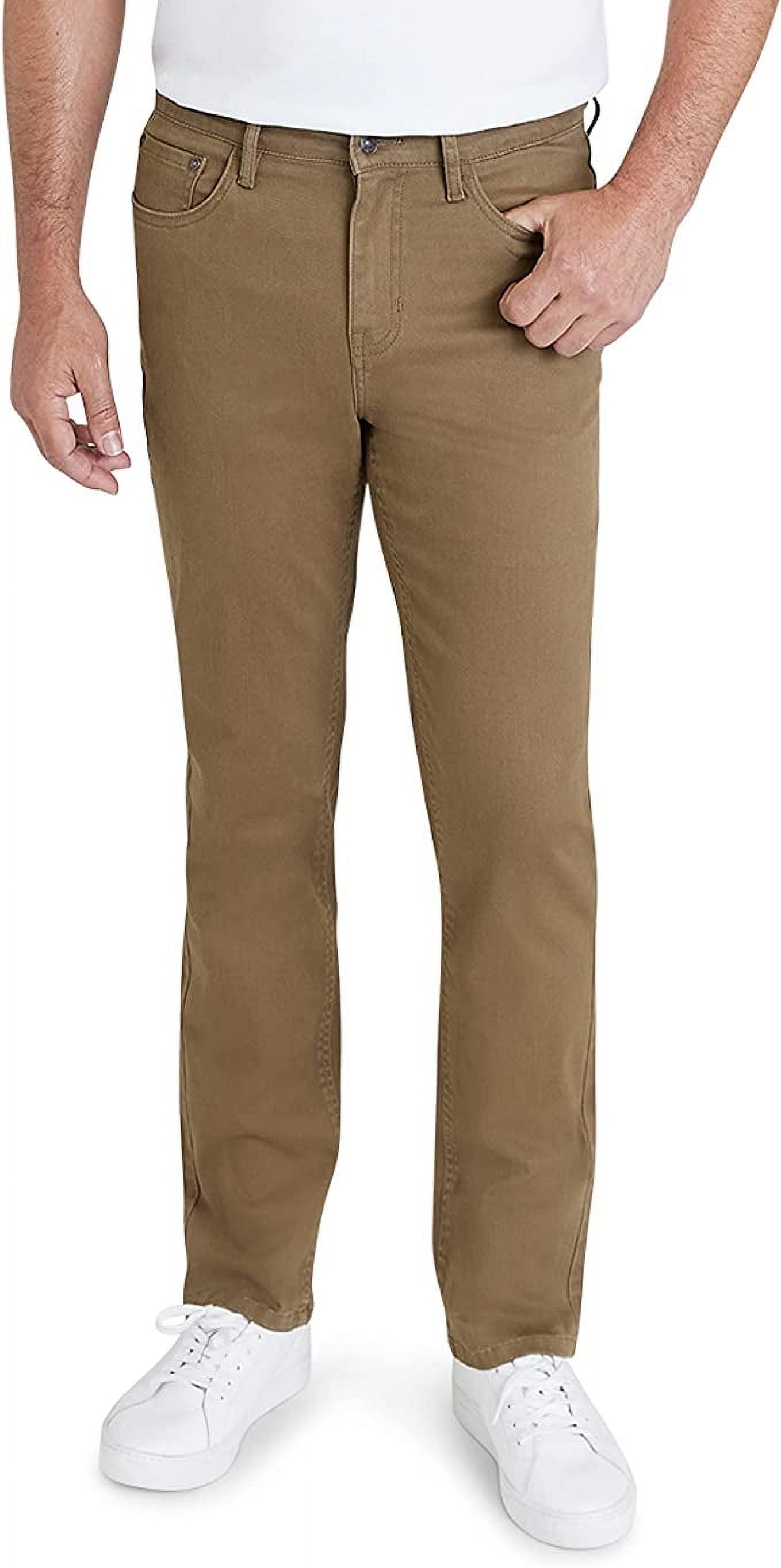 IZOD Men's Denim Jeans, Comfort Stretch, Relaxed Fit, Soft, Straight ...