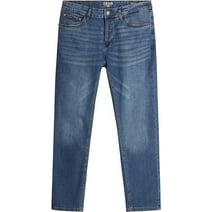 IZOD Men's Jeans - Comfort Stretch Denim Straight Leg Relaxed Fit Jeans for Men