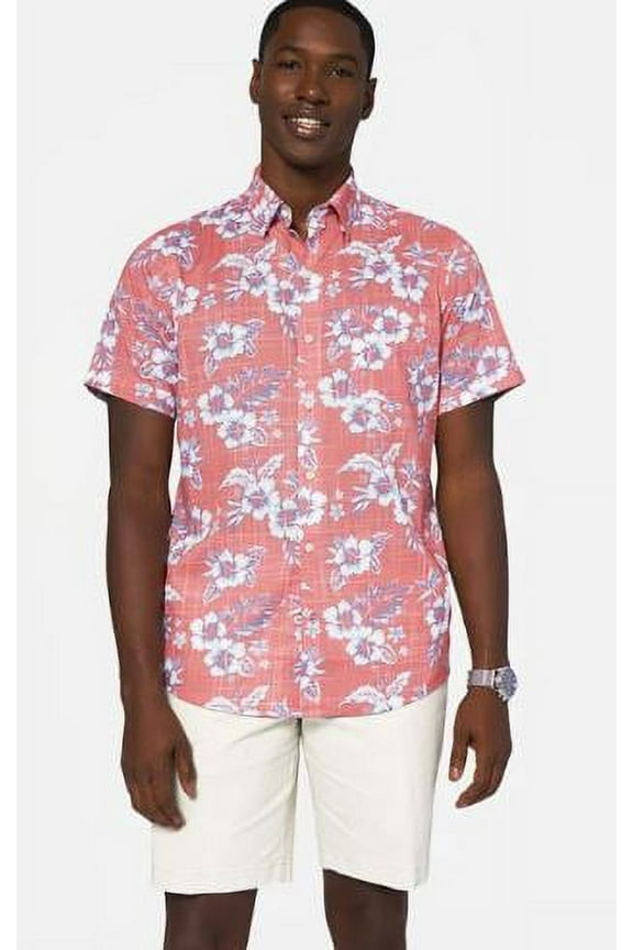 Men's Long Sleeve Jacket, Saltwater Red, X-Large