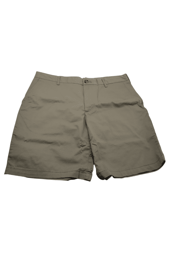 Men's Mid-Weight Saltwater Flat Front Chino Short Khaki 32