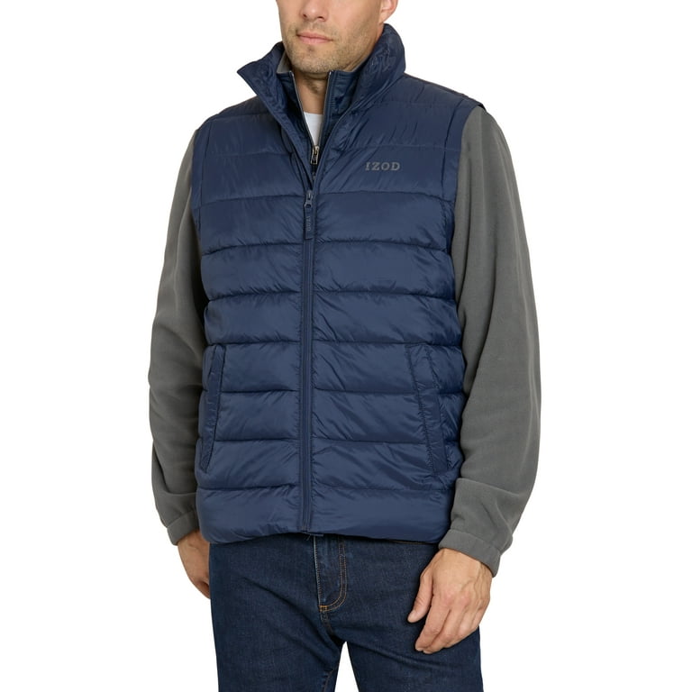 IZOD Men s Puffer Vest Sizes S 2XL Walmart