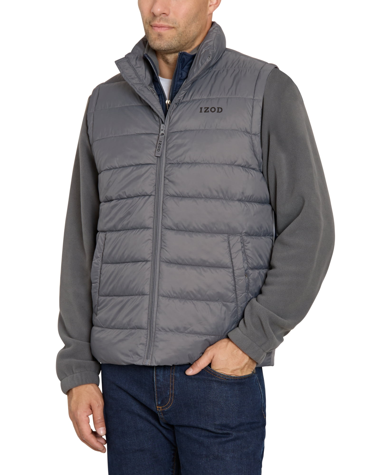 IZOD Men s Puffer Vest Sizes S 2XL Walmart