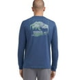 thumbnail image 1 of IZOD  Men's Saltwater Long Sleeve Graphic Tee, Sargasso Sea, 2XL, 1 of 1