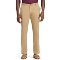 thumbnail image 1 of IZOD Men's Saltwater Stretch Flat Front Straight Fit Chino Pant, Cognac, 34W x 30L, 1 of 2