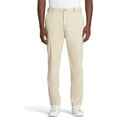 thumbnail image 1 of IZOD Men's Saltwater Stretch Flat Front Straight Fit Chino Pant, Pale Khaki, 33W x 32L, 1 of 2