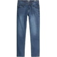 thumbnail image 1 of IZOD Men's Straight Leg Jeans - Classic 5-Pocket Comfort Stretch Straight Fit Denim Pants for Men, 1 of 7