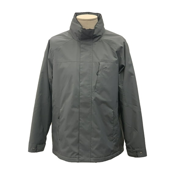 IZOD Men's Water Resistant Midweight Jacket with Polar Fleece Lining