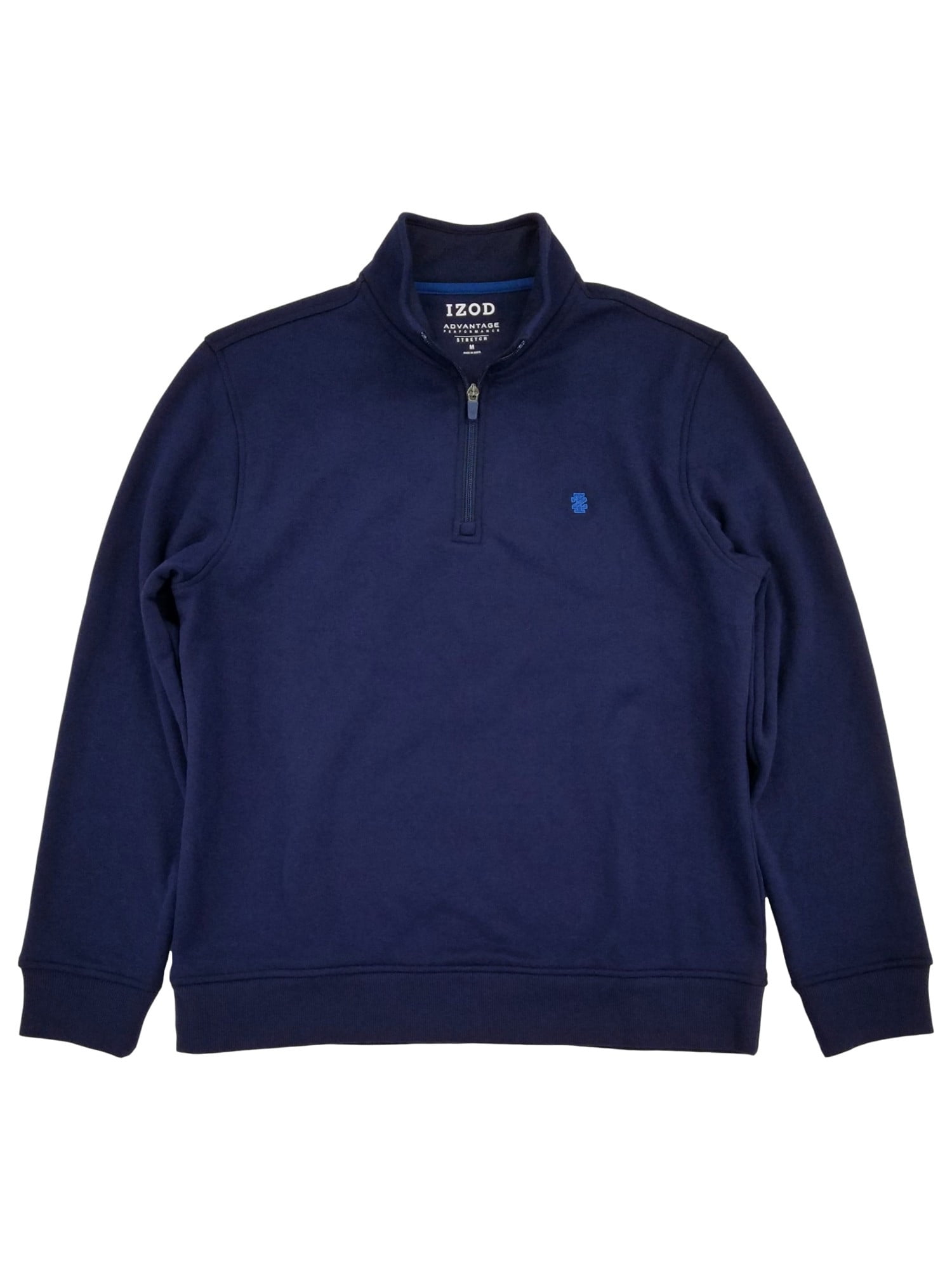 IZOD Mens Advantage Performance Fleece Quarter Zip Pullover