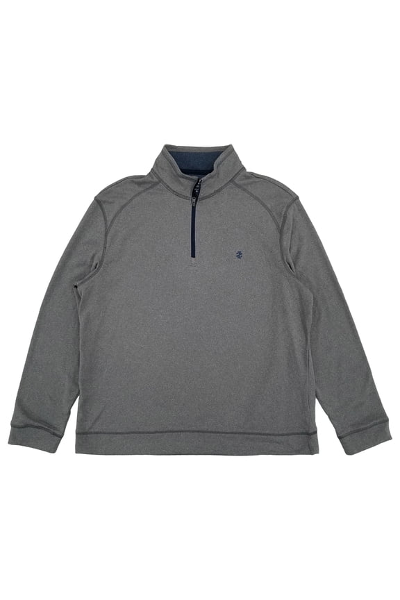 Mens Castlerock Heather Microfleece Quarter-Zip Pullover Sweater X-Large