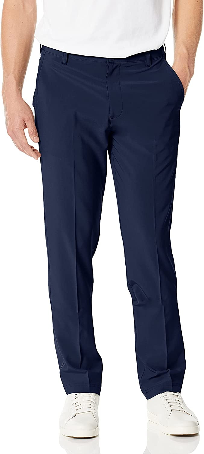 IZOD Mens Golf Swingflex Straight Fit Pant 40W x 32L Peacoat