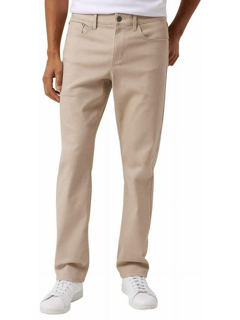 Izod Sportflex Black Performance Plus Stretch Flat Front Pant Size W48