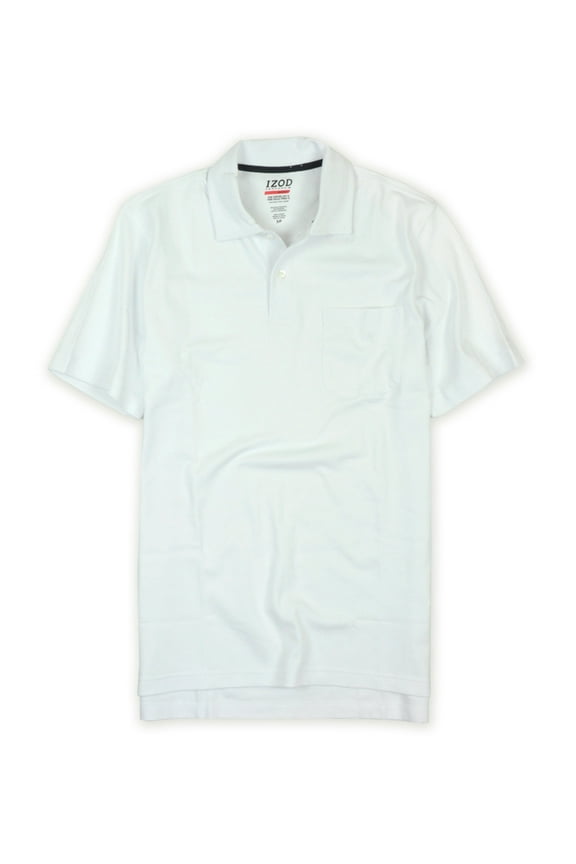 Mens Performx Basix Sun Control Upf 15 Rugby Polo Shirt, White, Small