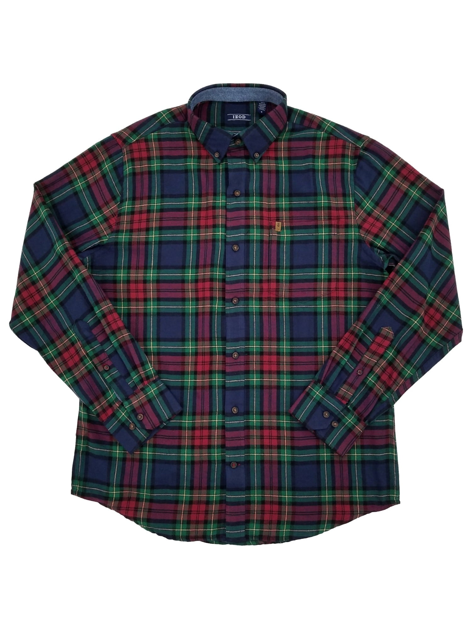 Matix Indio Red, Blue & Green Flannel Shirt