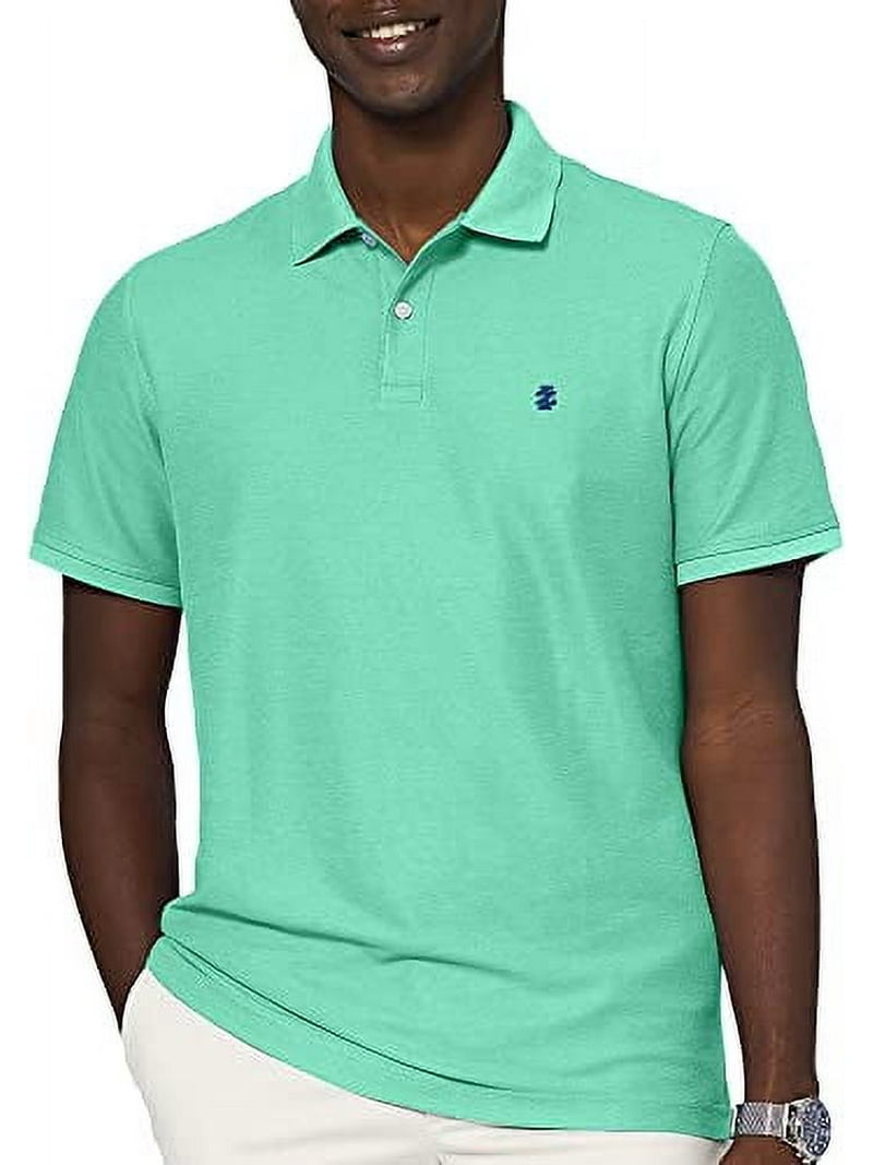 IZOD Mens Solid Advantage Performance Polo Shirt XX-Large Sage