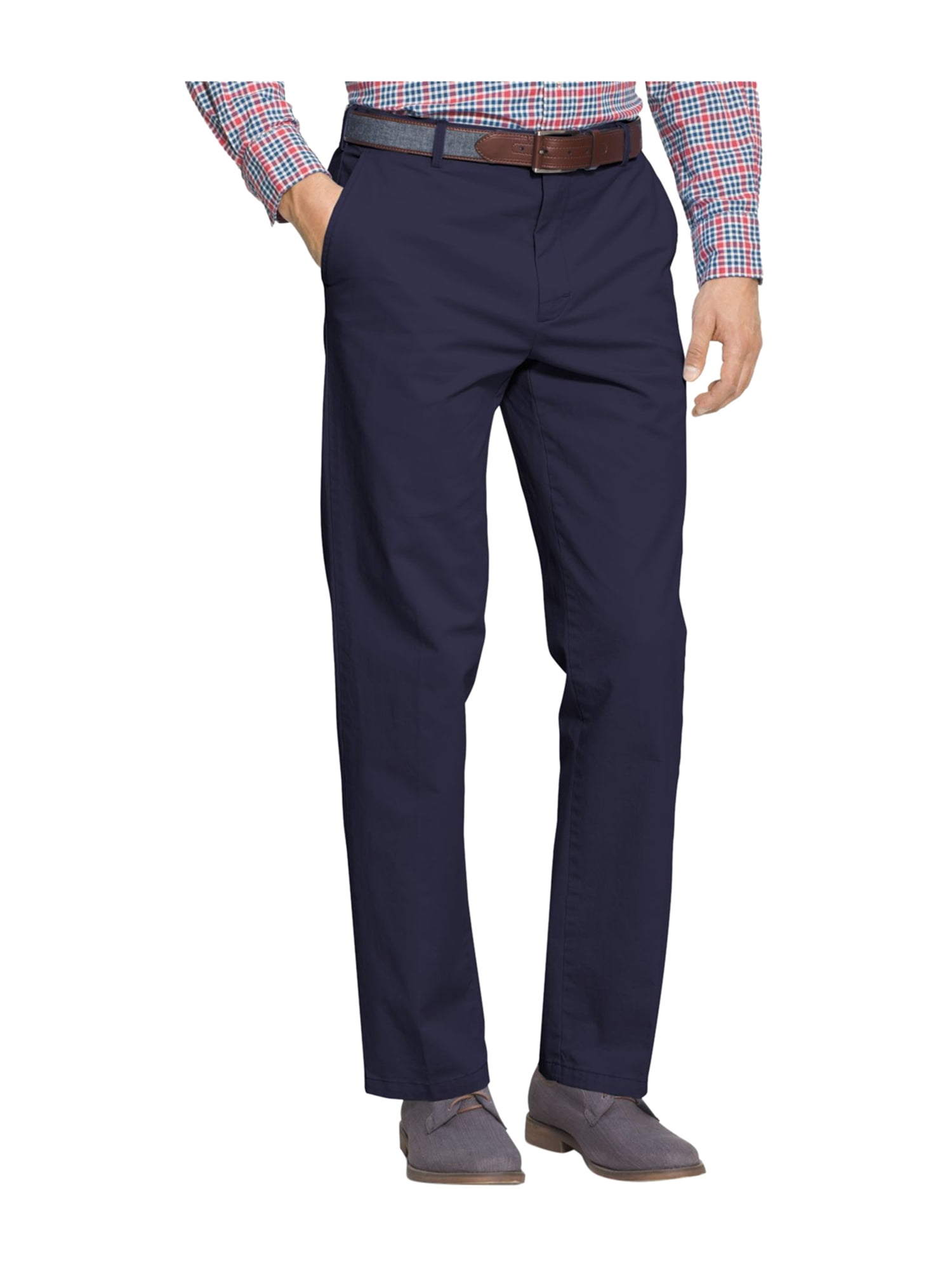 IZOD Mens Stretch Casual Chino Pants, Blue, 36W x 32L - Walmart.com
