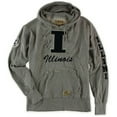 thumbnail image 1 of IZOD Mens Varsity Letter I Hooded Hoodie Sweatshirt, Grey, Medium, 1 of 1