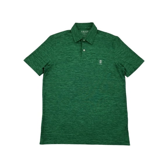 IZOD Mens Verdant Green Swingflex Stretch Performance Golf Polo Shirt Small