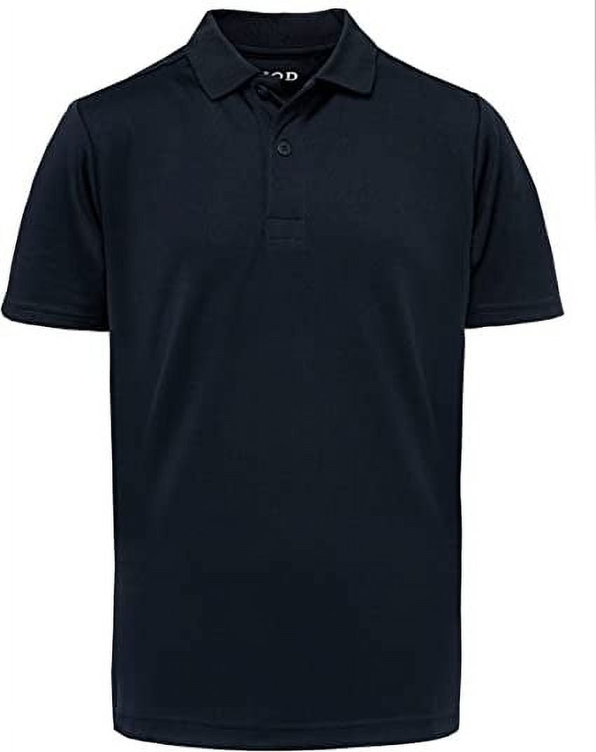 IZOD NAVY Boys' School Uniform Short Sleeve Polo Shirt, US 4T