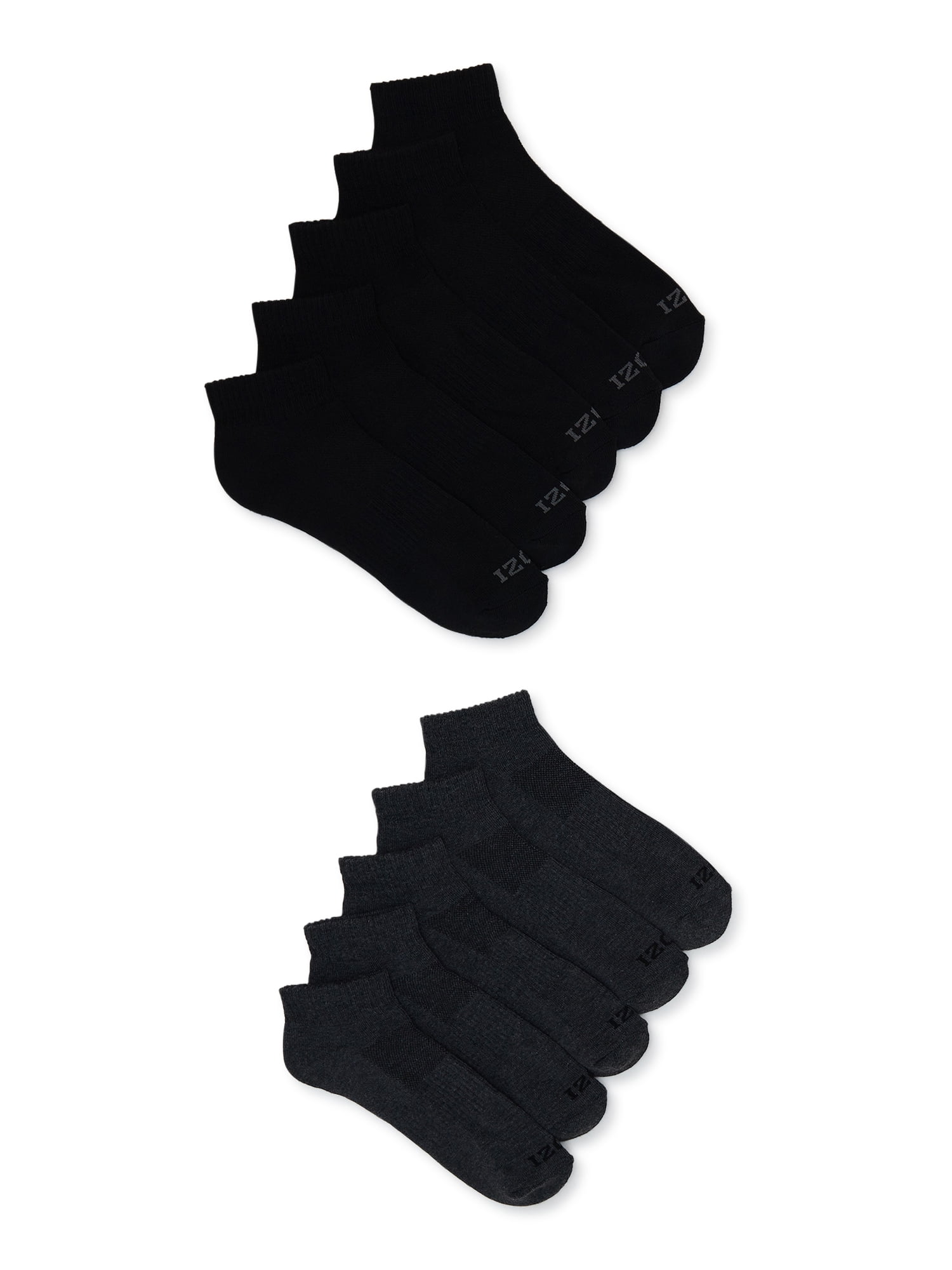IZOD Originals Men's Athletic Terry Ankle Socks, 10Pack