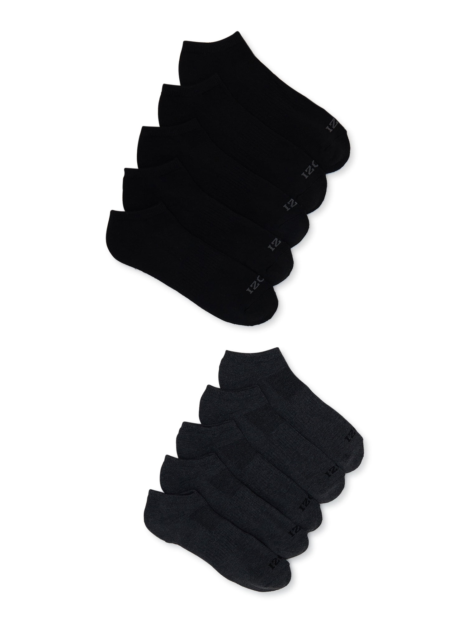 IZOD Originals Men's Athletic Terry No Show Socks, 10-Pack