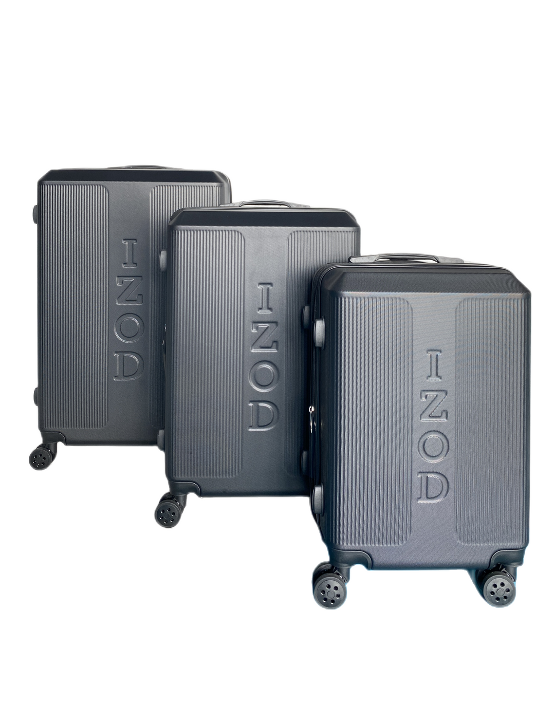 IZOD Skye Expandable ABS Hard shell Lightweight 360 Dual Spinning ...