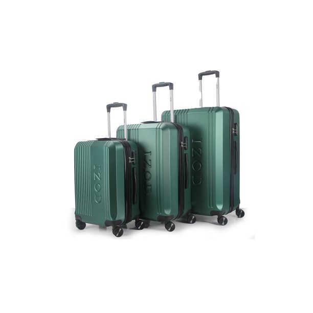 IZOD Zane Expandable ABS Hard shell Lightweight 360 Dual Spinning