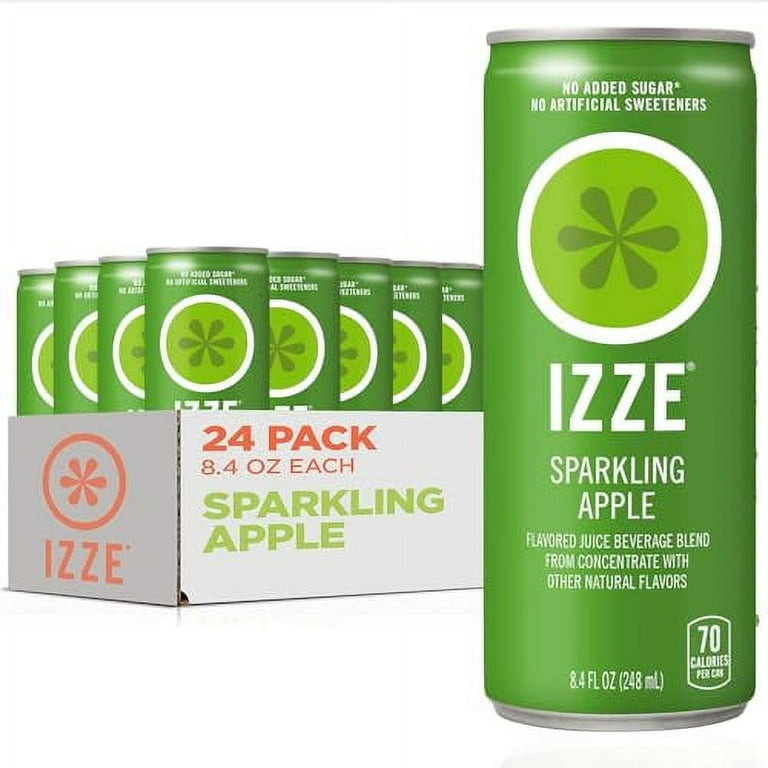 Juice=Juice Miracle×Juice×Bus4 in IZU IZZE Sparkling Apple Juice, No Added Sugars, Preservative
