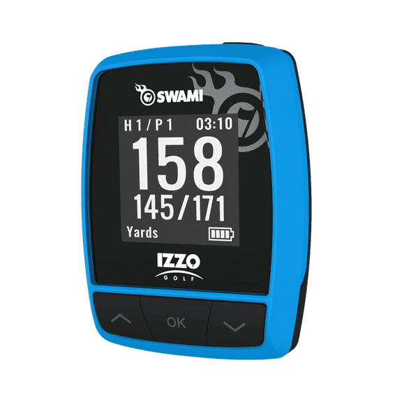 IZZO Golf Swami KISS Golf GPS Rangefinder, with 38,000+ Preloaded Course Maps