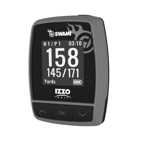 IZZO Golf Swami KISS Handheld Golf GPS, with Magnetic Cart Mount