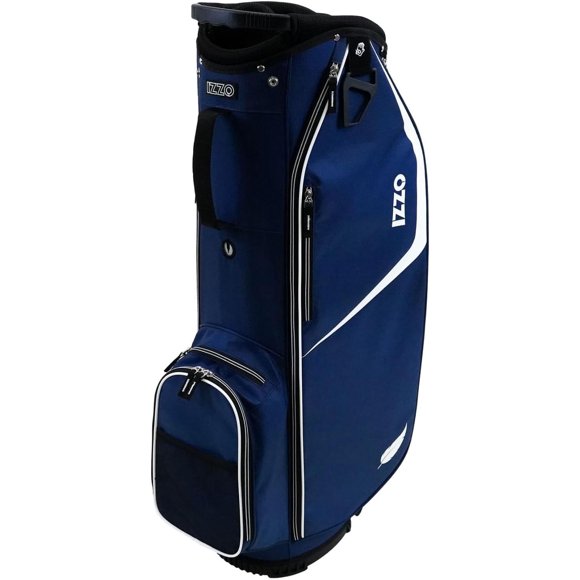 IZZO Golf Ultra Lite Golf Cart Bag (Navy)