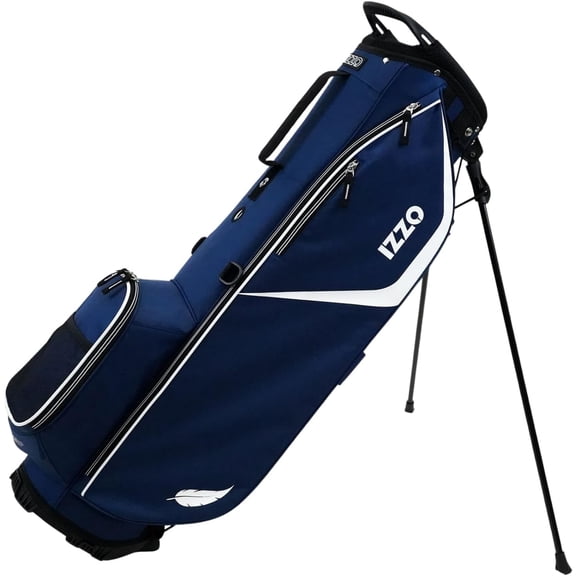 IZZO Ultra Lite Golf Stand Bag, Navy