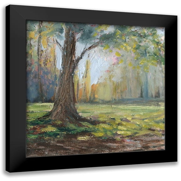 Iafrate, Sandra 12x12 Black Modern Framed Museum Art Print Titled - Custom Path to the Tree I