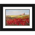 thumbnail image 1 of Iafrate, Sandra 14x11 Black Ornate Wood Framed with Double Matting Museum Art Print Titled - Tuscan Memories II, 1 of 4