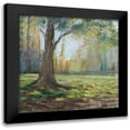 thumbnail image 1 of Iafrate, Sandra 20x20 Black Modern Framed Museum Art Print Titled - Custom Path to the Tree I, 1 of 5
