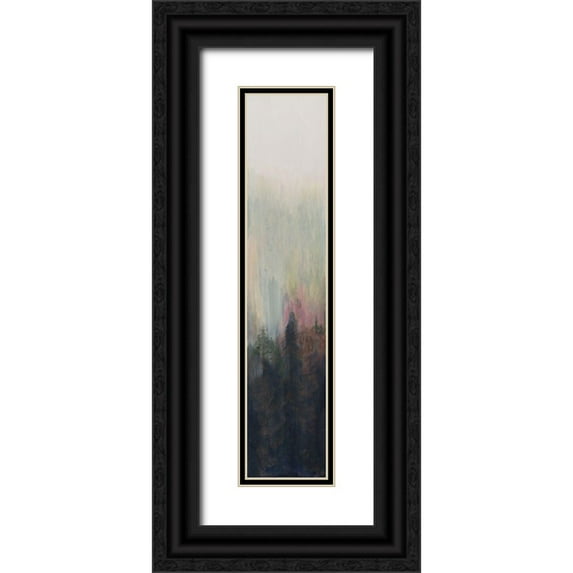 Iafrate, Sandra 7x18 Black Ornate Wood Framed with Double Matting Museum Art Print Titled - Pacific Northwest Panel III