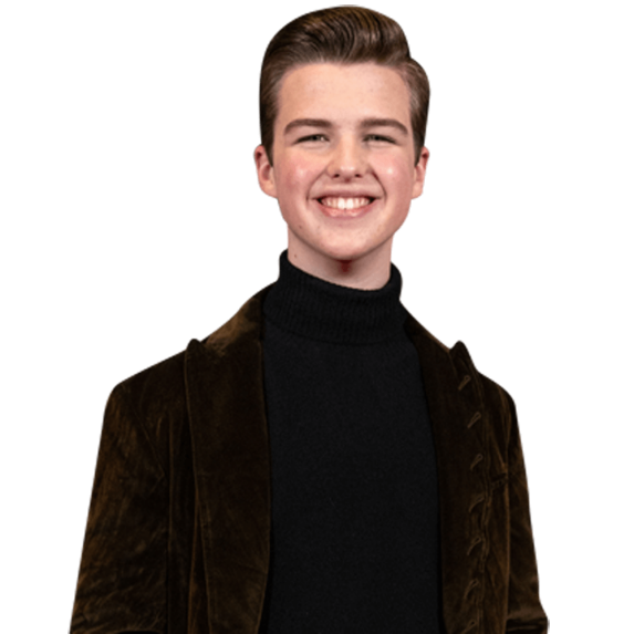 Iain Armitage (Blazer) Half Body Buddy Cutout