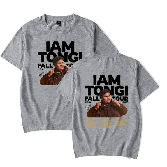 Iam Tongi Fall Tour 2025 T-Shirt Merch Women/Men Unisex Summer Short Sleeve Tshirt Streetwear