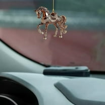 Iamnij 2D Acrylic Horse Christmas Ornament 2025,Horse Ornaments for Christmas Tree,Pendant Christmas Ornament,Horse Gifts for Women,Girls Horse Gifts for Horse Lovers