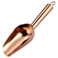 thumbnail image 1 of Iamnij Metal Ice Scoop,Kitchen Ice Scooper for Ice Maker,Stainless Steel Scoops for Candy/Flour/Sugar,Small Metal Scoops for Party/Canisters Jars/Kitchen Bar,Rose Gold, 1 of 9