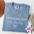 thumbnail image 1 of Iamp39m A Project That Keeps Jesus Busy Shirt Funny Christian Shirt Religious Gift for Wom, 1 of 2
