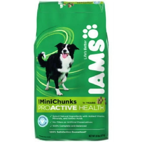 Iams 61090 15.43 lbs. Mini Chunks Dry Dog Food