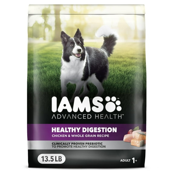 Iams Advanced Health Healthy Digestion With Real Chicken Dry Dog Food Adult, 13.5 Lb Bag