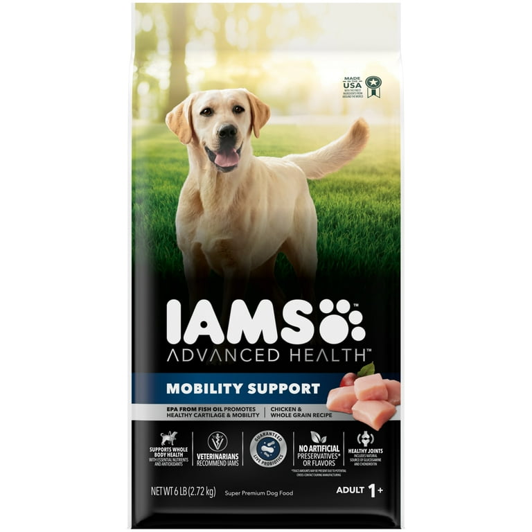 Iams Advanced Health Mobility Support Chicken &amp; Whole Grain Recipe 
