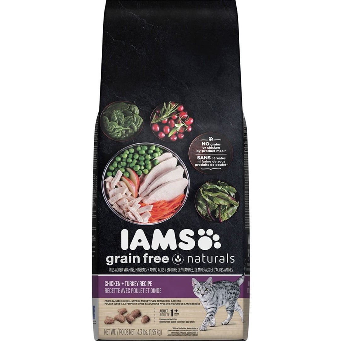 Iams naturals cat clearance food