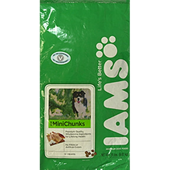 Iams Minichunks Dry Dog Food 20Lb