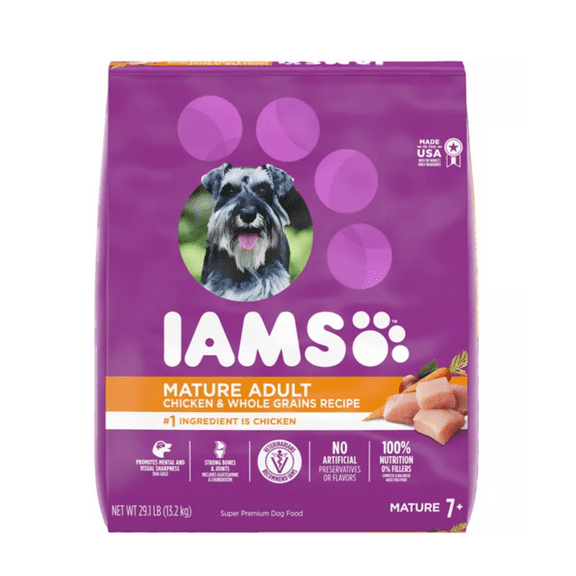 Iams ProActive Health Adult Mature Chicken Recipe Dry Dog Food 29.1 lb
