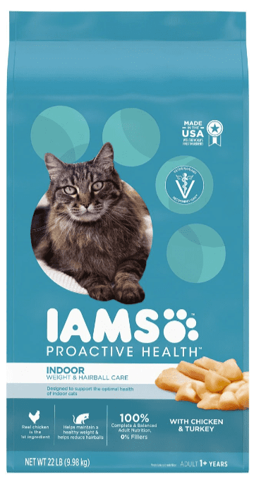 Iams ProActive Health Indoor Weight Hairball Care Dry Cat Food