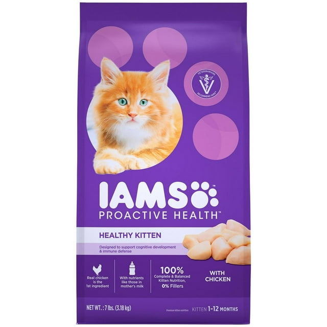 Iams ProActive Health Kitten Digestion Support HighProtein Healthy