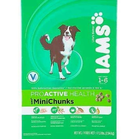 Iams ProActive Health MiniChunks Adult Dog Food - Chicken Flavor - 1-6 Years